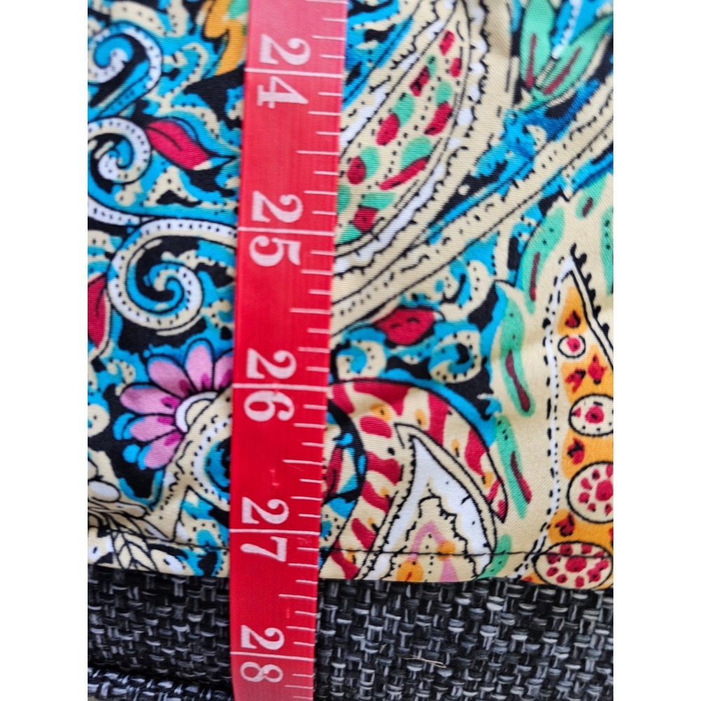 Shein Curve Blouse Women 2XL US 16 Multicolor Excellent Paisley Boho Top - Picture 6 of 6